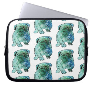 Funda Para Portátil Perro Bulldog francés Neoprene Funda portátil de 1