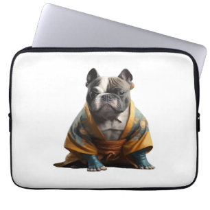 Funda Para Portátil perro conoce a karate