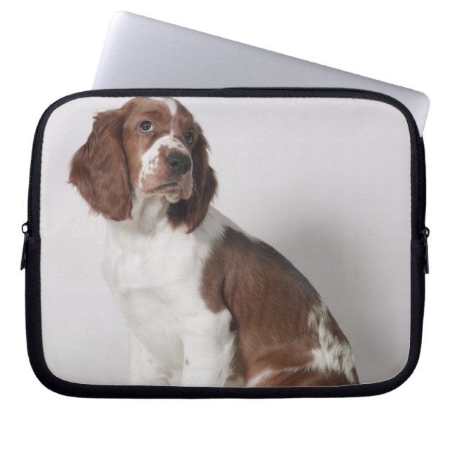 Funda Para Portátil Perro de aguas de saltador (Frente)