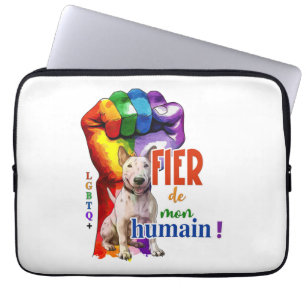 Funda Para Portátil Perro de Bullterrier en miniatura