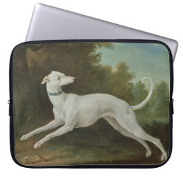 Funda Para Portátil Perro de Greyhound blanco (por Jean-Baptiste Oudry