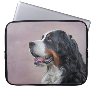 Funda Para Portátil Perro de montaña de Bernese