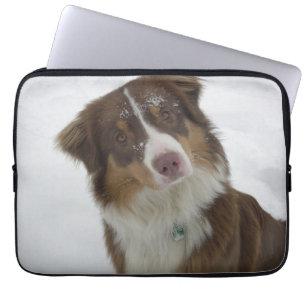 Funda Para Portátil Perro de nieve suave