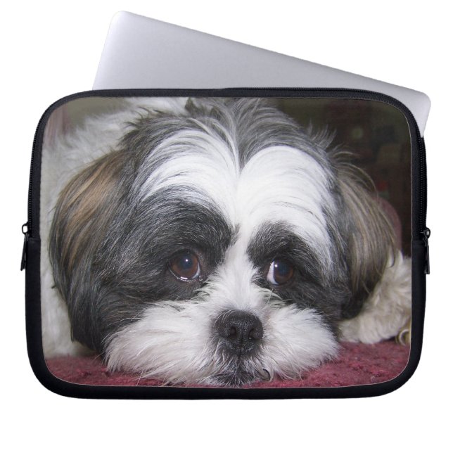 Funda Para Portátil Perro de Shih Tzu (Frente)