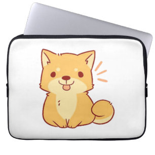 Funda Para Portátil Perro Kawaii Shiba