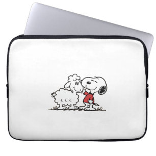 Funda Para Portátil perro lindo y ovejas lindas