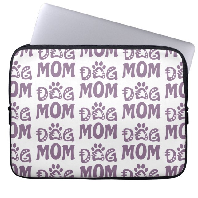 Funda Para Portátil Perro Mamá (Frente)