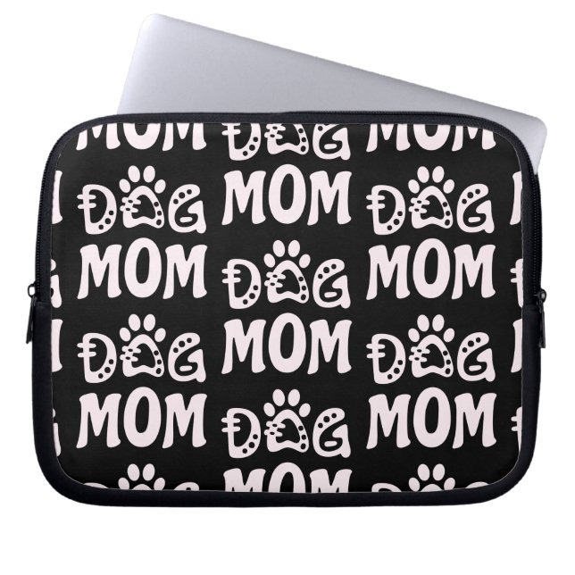 Funda Para Portátil Perro Mamá (Frente)