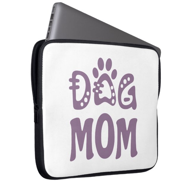 Funda Para Portátil Perro Mamá (Anverso derecho)