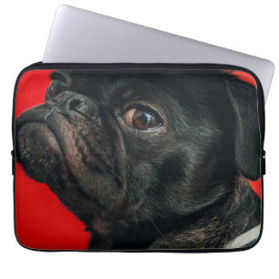 Funda Para Portátil perro rojo