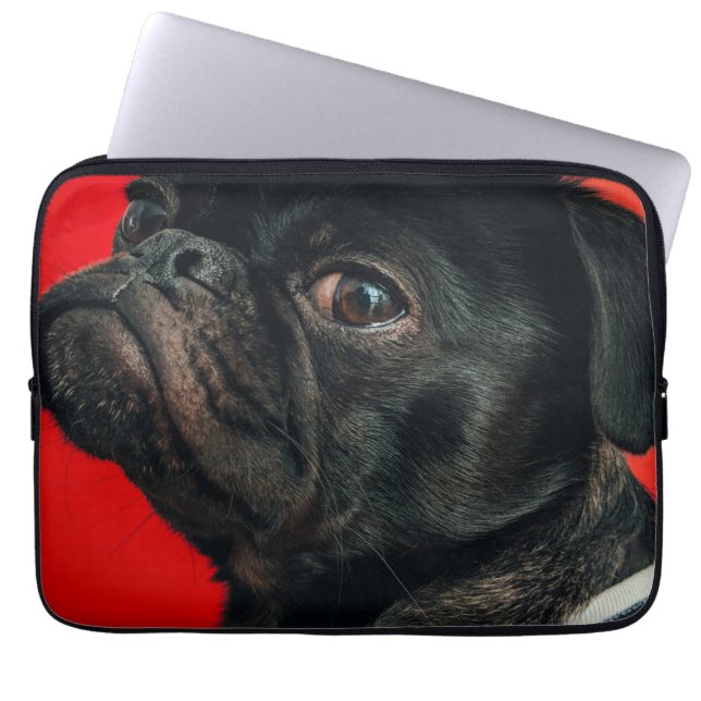 Funda Para Portátil perro rojo (Frente)