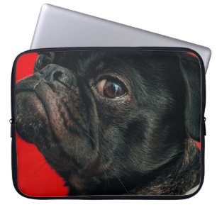 Funda Para Portátil perro rojo