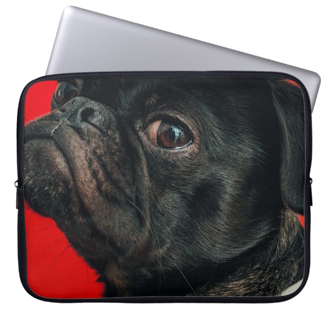 Funda Para Portátil perro rojo (Frente)