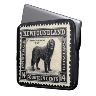 Funda Para Portátil Perro vintage de Terranova
