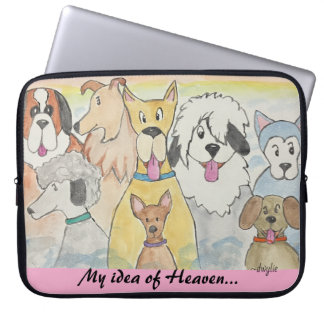 Funda Para Portátil Perros en el Cielo