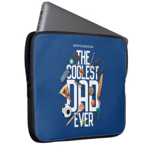 Funda Para Portátil Personaliza a Moderno El Papá Más Coolado De La Hi