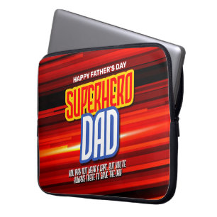 Funda Para Portátil Personaliza a SuperHero Dad