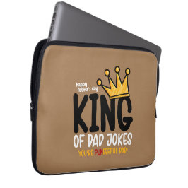 Funda Para Portátil Personaliza los Chistes del Rey de Papá