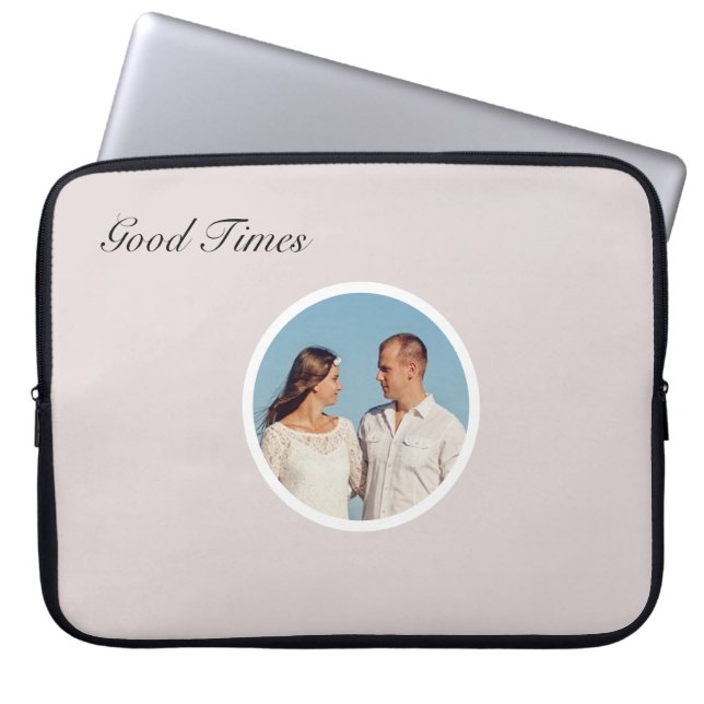 Funda Para Portátil Personalizable moderno (Frente)