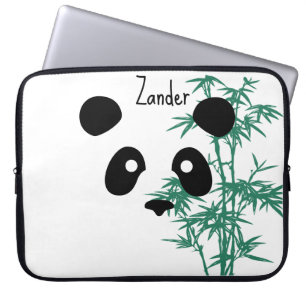 Funda Para Portátil personalizable "Panda and Bamboo"