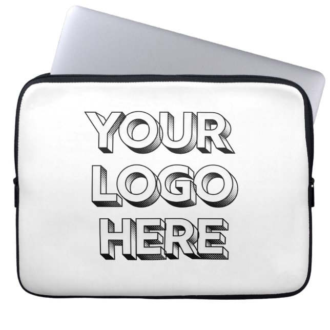Funda para Portátil Personalizable Tu Logo Aquí (Frente)