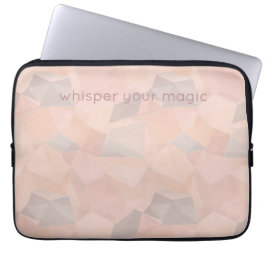 Funda para portátil personalizada de Pop Geométric