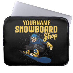 Funda Para Portátil Personalizado Boarder Snowboarding Shop Big Air