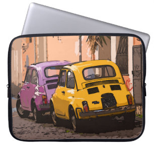 Funda Para Portátil Personalizado Classic italiano Fiat 500 coches Rom