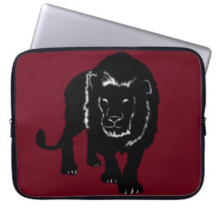 Funda Para Portátil Personalizado Colores Portátiles Sleeve con León -