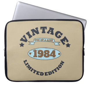 Funda Para Portátil Personalizado cuarenta fiesta vintage de 40 años