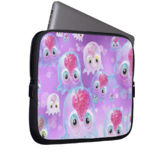Funda Para Portátil Personalizado Cuto Transparente Jellyfish