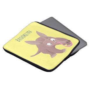 Funda Para Portátil Personalizado de aardvark gracioso