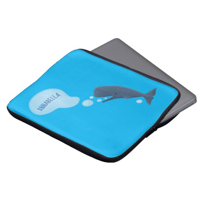 Funda Para Portátil Personalizado de burbujas de esperma de esperma (Superior anverso)