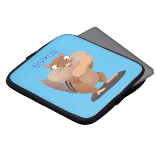 Funda Para Portátil Personalizado de chipmunk de grandes mejillas grac