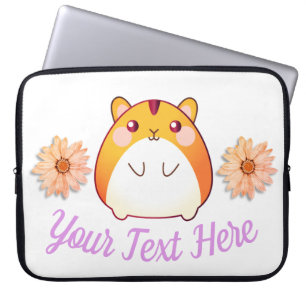 Funda Para Portátil Personalizado de Cute Kawaii Hamster