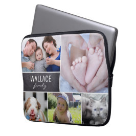 Funda Para Portátil personalizado de fotografía de "Recuerdos de famil