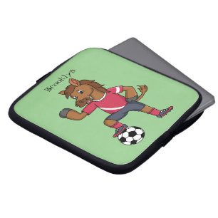 Funda Para Portátil Personalizado de fútbol divertido y divertido
