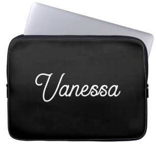 Funda Para Portátil Personalizado de nombres de escritura a mano profe