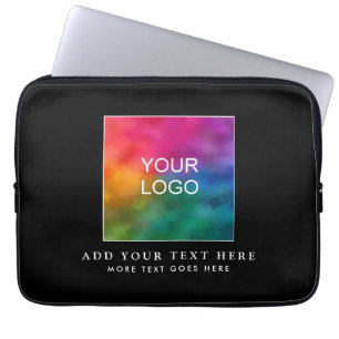 Funda Para Portátil Personalizado de plantilla simple moderno Aquí