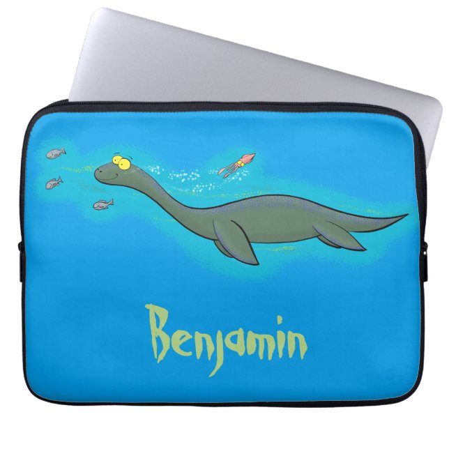 Funda Para Portátil Personalizado de plesiosaurios monstruo del mar (Frente)