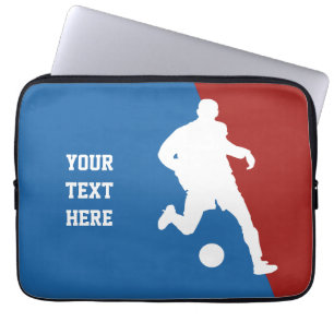 Funda Para Portátil Personalizado del jugador de fútbol