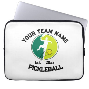 Funda Para Portátil Personalizado del jugador del equipo del White Pic