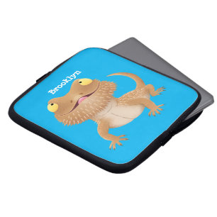 Funda Para Portátil Personalizado del lagarto de dragón barbudo