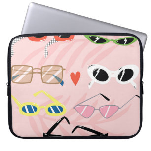Funda Para Portátil Personalizado divertido: Colección de gafas de sol