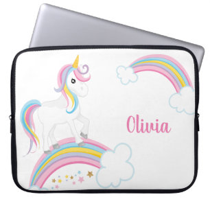 Funda Para Portátil Personalizado el Unicornio arcoiris mágico