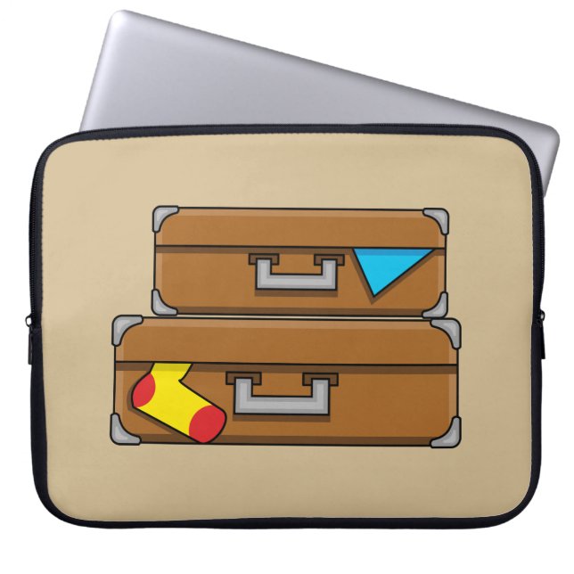 Funda Para Portátil Personalizado Equipaje (Frente)