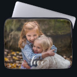 Funda Para Portátil Personalizado Familia Amor Foto manuscrita Persona<br><div class="desc">Este diseño puede ser personalizado en el área proporcionada cambiando la foto y/o el texto. O puede personalizarse haciendo clic en Personalizar esta plantilla y, a continuación, eligiendo la opción de hacer clic en el personalizar y eliminando o cambiando el color del fondo, agregando texto, cambiando el color o estilo...</div>