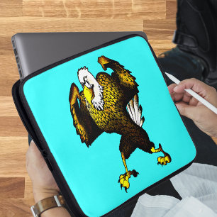 Funda Para Portátil Personalizado luchando contra el águila
