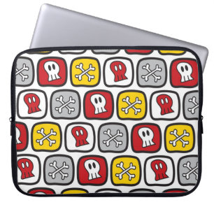 Funda Para Portátil Personalizado Pirata / Skeleton Skulls & Bones niñ