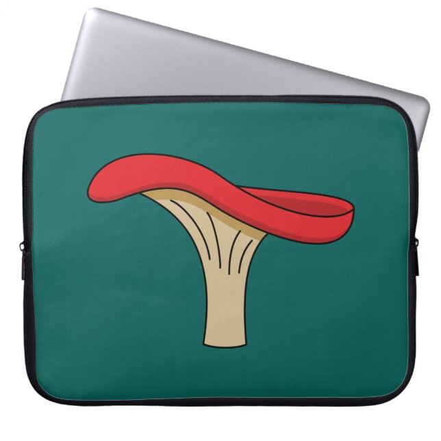 Funda Para Portátil Personalizado Red Mushroom (Frente)